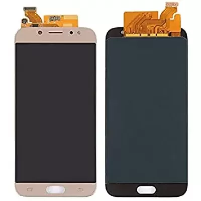 LCD with Touch Screen for Samsung Galaxy J7 Pro Display Combo Folder - Gold