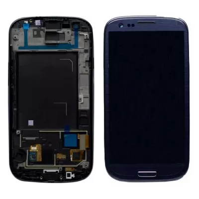 LCD with Touch Screen for Samsung Galaxy S3 I9300 64GB Display Combo Folder - Black