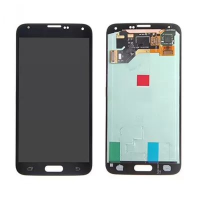 LCD with Touch Screen for Samsung Galaxy S5 Duos Display Combo Folder - Black