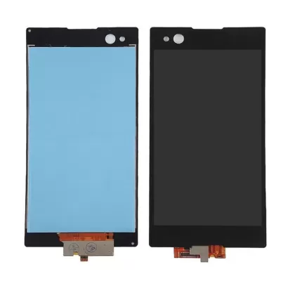 LCD with Touch Screen for Sony Xperia C3 Dual D2502 Display Combo Folder - Black