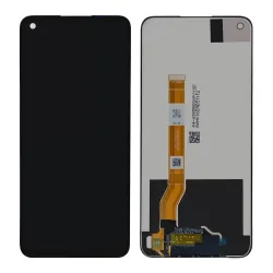 LCD with Touch Screen for Realme 8i - Black (Display Glass Combo Folder)