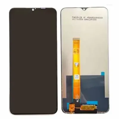 LCD with Touch Screen for Realme C11 - Black (Display Glass Combo Folder)
