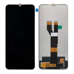 LCD with Touch Screen for Realme C21 - Black (Display Glass Combo Folder)