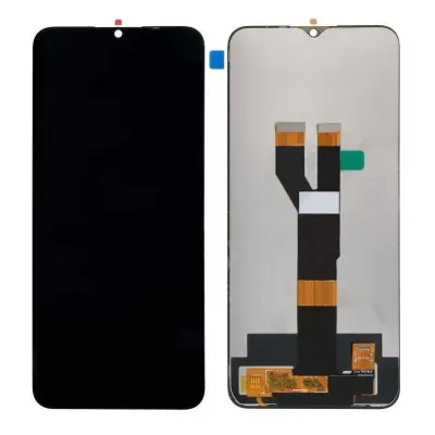 LCD with Touch Screen for Realme C21 - Black (Display Glass Combo Folder)