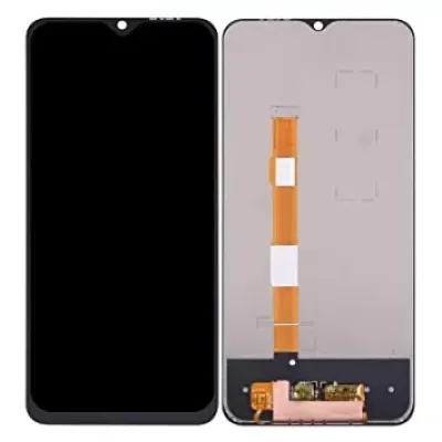 LCD with Touch Screen for Vivo Y33S - Black (Display Glass Combo Folder)