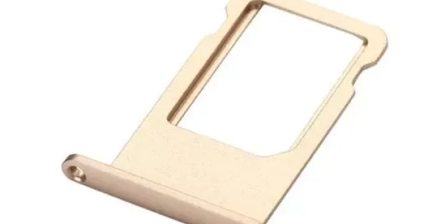 Apple iPhone Plus SIM Card Holder Tray Gold