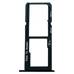 Lenovo K8 Plus SIM Card Holder Tray - Black