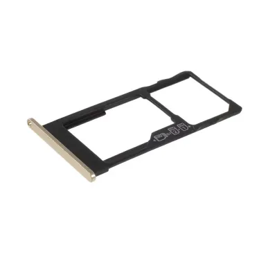 Moto M SIM Card Holder Tray - Gold