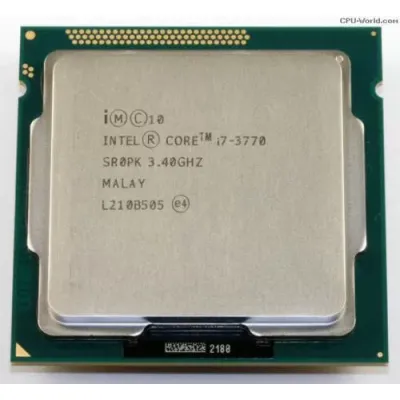 Intel Core i7-3770 Quad-Core 3.4 GHz 4 Core LGA 1155 Desktop Processor