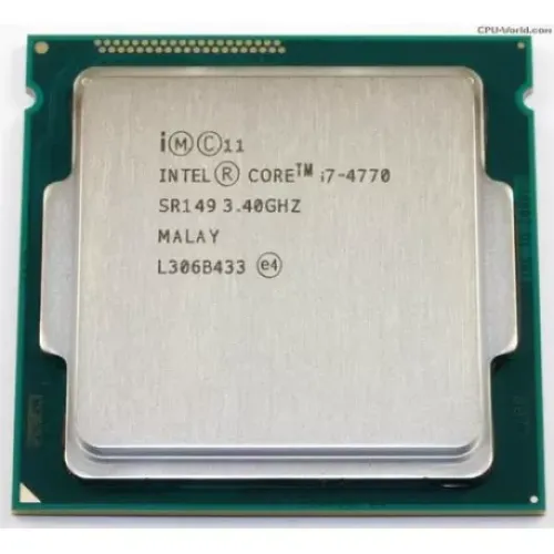 Intel Core i7-4770 Quad-Core 3.4 GHZ LGA 1150 8 MB Cache Desktop Processor
