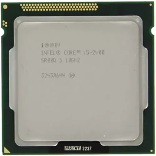 Intel Core i5-2400 3.1 GHz Upto 3.4 GHz LGA 1155 Socket Desktop Processor