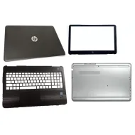 HP Pavilion 15-AU 15-AU134TX LCD Top Cover Bezel with Touchpad Palmrest and Bottom Base Full Body