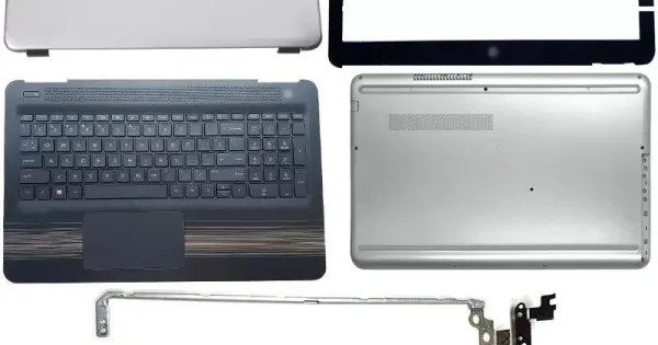 For HP Pavilion 15-AU 15-AW 15-AU023CL Palmrest Keyboard Non-Backlit 856026-001