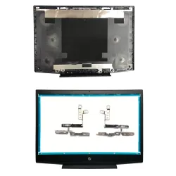 HP Pavilion 15-CX 15-CXO141tx LCD Top Cover Bezel with Hinges ABH