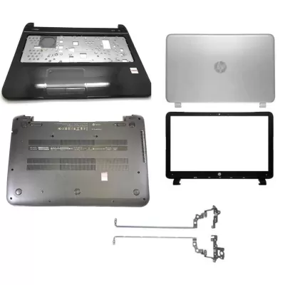 HP Pavilion Sleekbook 15-b002ee 15-b LCD Top Cover Bezel Hinges with Touchpad Palmrest and Bottom Base Full Body Assembly