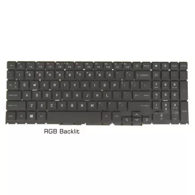 HP Omen Gaming 15-EK0018TX 15-ek RGB Backlit Keyboard