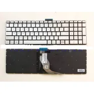 HP 15S-GR 15S-GR0500au 15s-gr0012au 15s-gr0011au Backlit Silver Keyboard