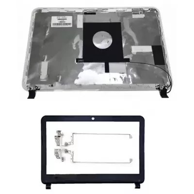 HP 240 G2 LCD Top Cover Bezel with Hinges ABH white