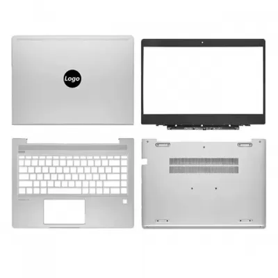 HP ProBook 445R G6 LCD Top Cover Bezel with Palmrest and Bottom Base Body Assembly