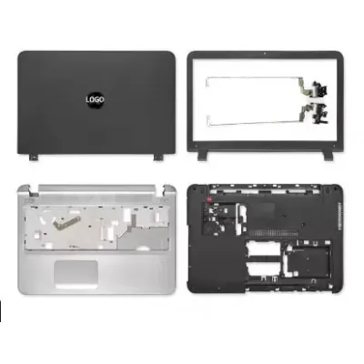 HP ProBook 450 G3 455 G3 LCD Top Cover Bezel Hinges with Touchpad Palmrest and Bottom Base Body Assembly HP ProBook 450 G3 455 G3 LCD Top Cover Bezel Hinges with Touchpad Palmrest and Bottom Base Body Assembly