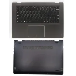 Lenovo Yoga 510-14ISK Yoga 510-14AST Yoga 510-14IKB Laptop Touchpad Palmrest without Keyboard with Bottom Base Grey Color
