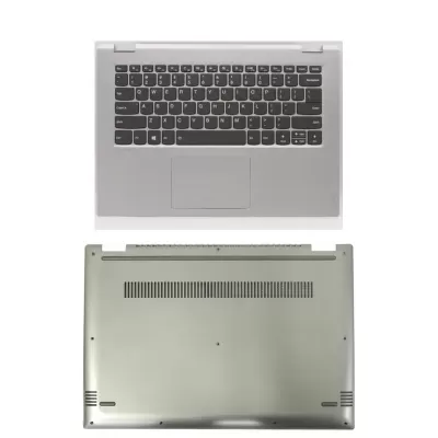 Lenovo Yoga 520-14ikb Touchpad Palmrest Keyboard with Bottom Base