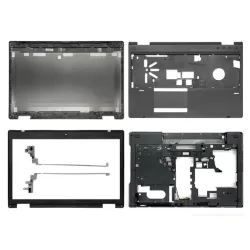 HP ProBook 6570B LCD Top Cover Bezel with Touchpad Palmrest and Bottom Base Full Body Assembly