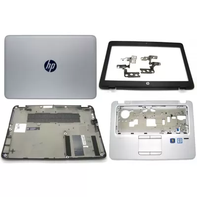 HP EliteBook 820 G3 LCD Top Cover Bezel Hinges with Touchpad Palmrest and Bottom Base Full Body Assembly
