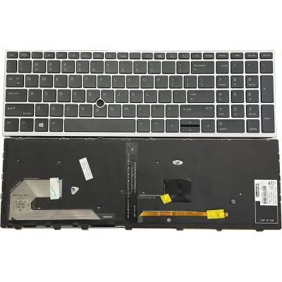 HP EliteBook 850-G6 855-G5 850-G5 755-G5 750-G5 Series ZBook 15U-G5 15u-G6 Backlit Keyboard with Mouse