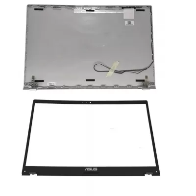 Asus X509JA LCD Top Back Cover with Bezel Silver AB