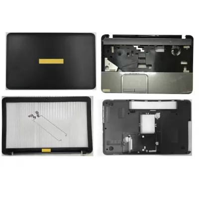 Toshiba Satellite C850-X0011 C850 L850 S855 C855 L855D LCD Top Cover Bezel Hinges with Palmrest and Bottom Base Full Body Assembly