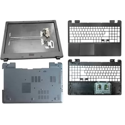 Acer Aspire E5-511-P7UX E5-571 E5 531 LCD Top Cover Bezel Hinges with Touchpad Palmrest and Bottom Base Full Body Assembly