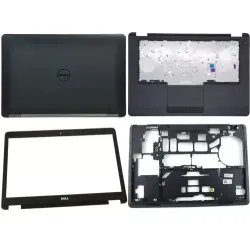 Dell Latitude E5450 LCD Top Cover Bezel with Touchpad Palmrest and Bottom Base Full Body Assembly