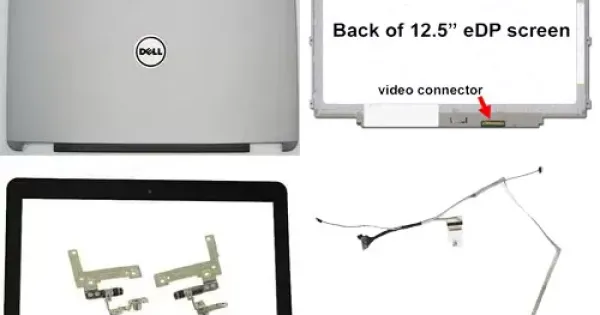 Dell Latitude E7240 LCD Top Cover Bezel Hinges With Non Touch Laptop dell-latitude-e7240-lcd-top-cover-bezel-hinges-with-non-touch-laptop