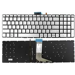 HP Envy 15-W010NE Backlit Keyboard Silver