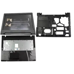 Lenovo G50-70 G50-45 G50-30 G50-80 LCD Top Cover Bezel Hinges with Touchpad Palmrest and Bottom Base Full Body