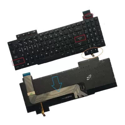 Asus ROG GL503 GL503VD GL503VM GL503GE GL703GE Laptop Backlit Keyboard