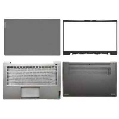Lenovo Ideapad 5-14ARE05 ITL05 ALC05 14IIL05 LCD Top Cover Bezel with Palmrest and Bottom Base Body Assembly Grey