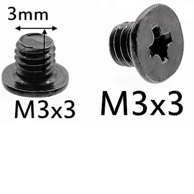 Laptop M3x3 Width 3MM Height 3MM Screw - 100 Pieces