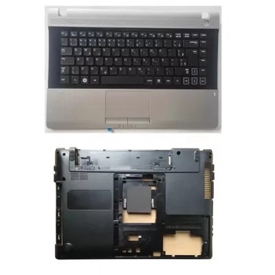 Samsung NP-RV409 Touchpad Palmrest Keyboard with Bottom Base Assembly
