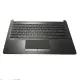 HP Pavilion 14-CF 14-DF 14-DK 14S Dy2500Tu Upper Touchpad Palmrest with Keyboard Black