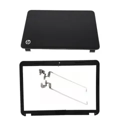 HP Pavilion G6-1001TU LCD Top Cover Bezel with Hinges and Cap ABH
