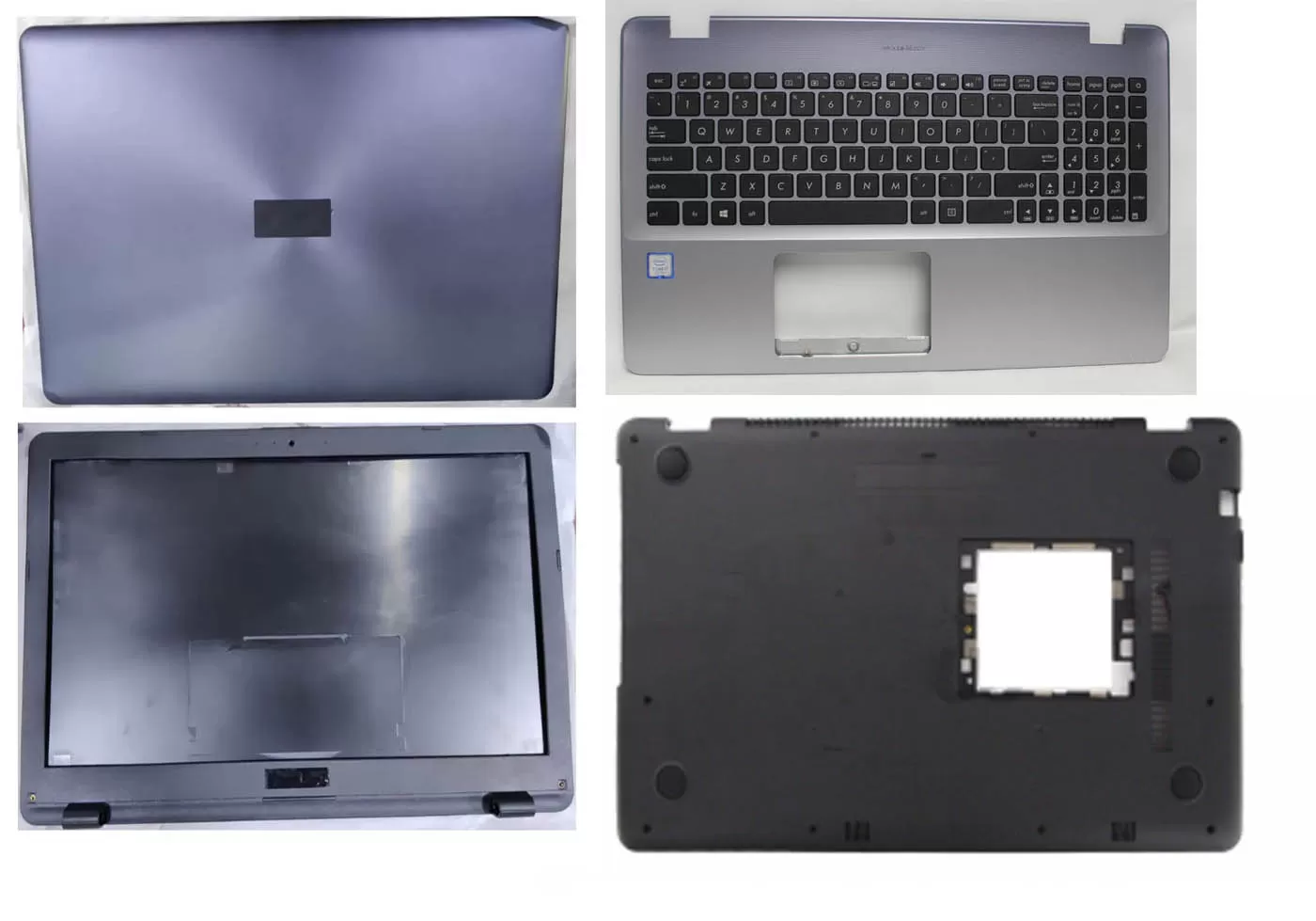 Asus Vivobook R542UQ LCD Top Cover Bezel with Palmrest and Bottom