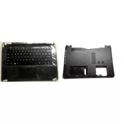 Sony SVF143B1YW Touchpad Palmrest Keyboard with Bottom Base