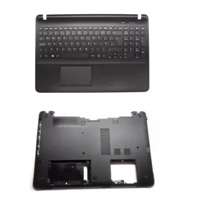 Sony Vaio SVF15215SNB Touch Laptop Bottom Base with Touchpad Palmrest Keyboard