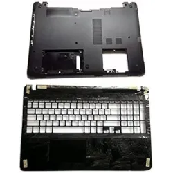 Sony SVE15135CNB Touchpad Palmrest with Bottom Base