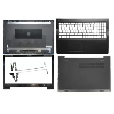 Lenovo V130-15IKB LCD Top Cover Bezel Hinges with Touchpad Palmrest and Bottom Base Full Assembly