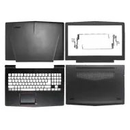 Lenovo Legion Y520-15IKBN LCD Top Cover Bezel Hinges with Touchpad Palmrest and Bottom Base Body Assembly