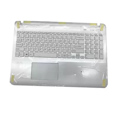 Sony SVF152C1WW Touchpad Palmrest with Keyboard White