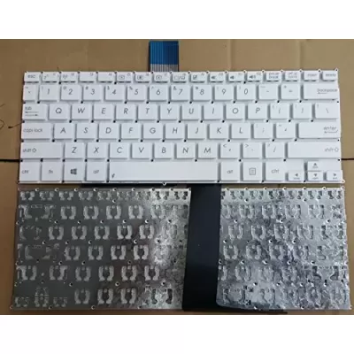 Laptop Keyboard Compatible for Asus X200CA White
